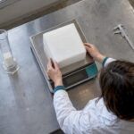 Bloque de espuma HR para balanza de laboratorio